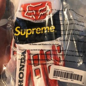 Supreme x Honda Racing Gloves